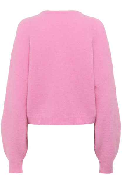 AlphaGZ short cardigan Begonia Mélange
