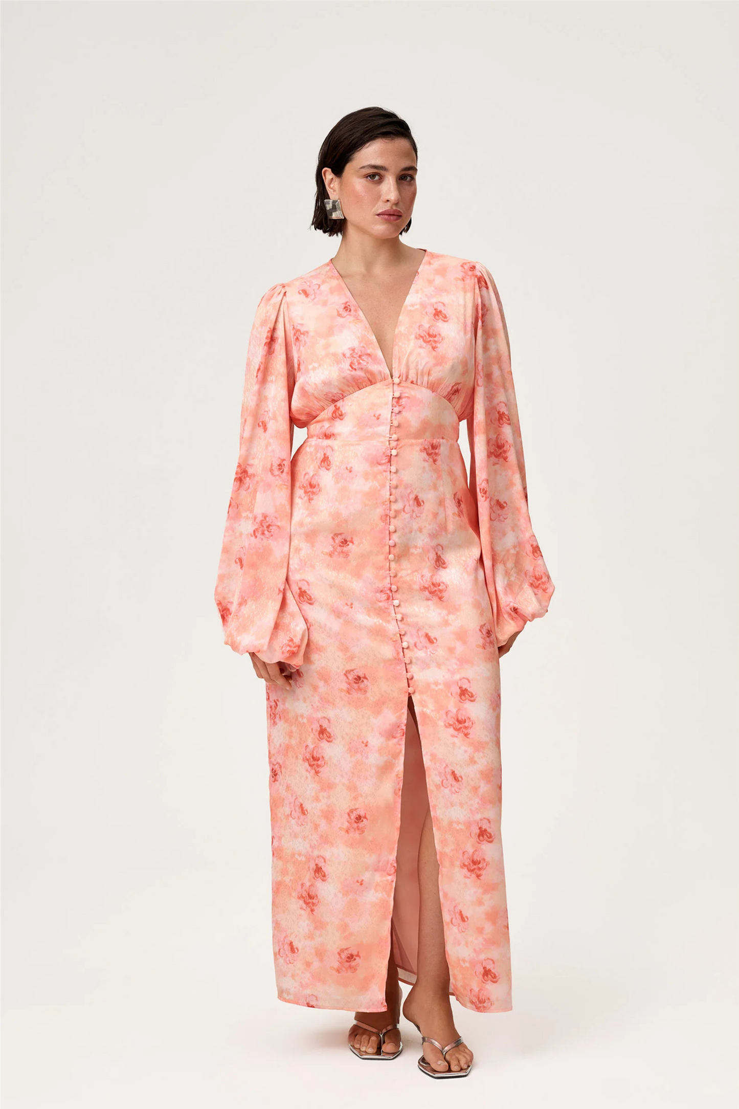 Positano Dress Peach.