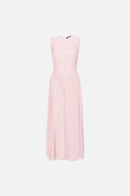 Ns Ruched Dress Barely Pink Comb..