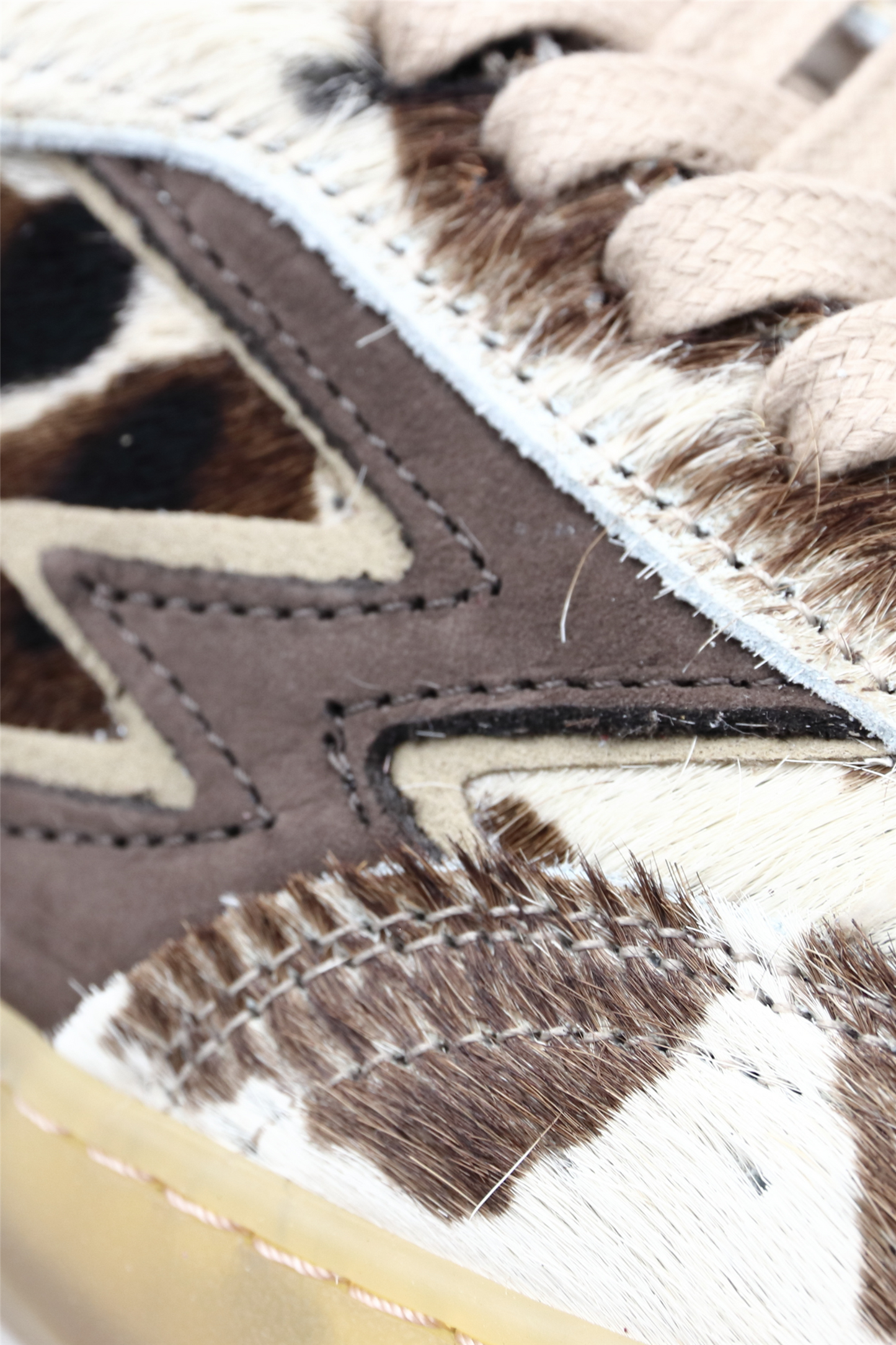 Master Club Deluxe cow print horsy brown logo ivory Cow Print Horsy