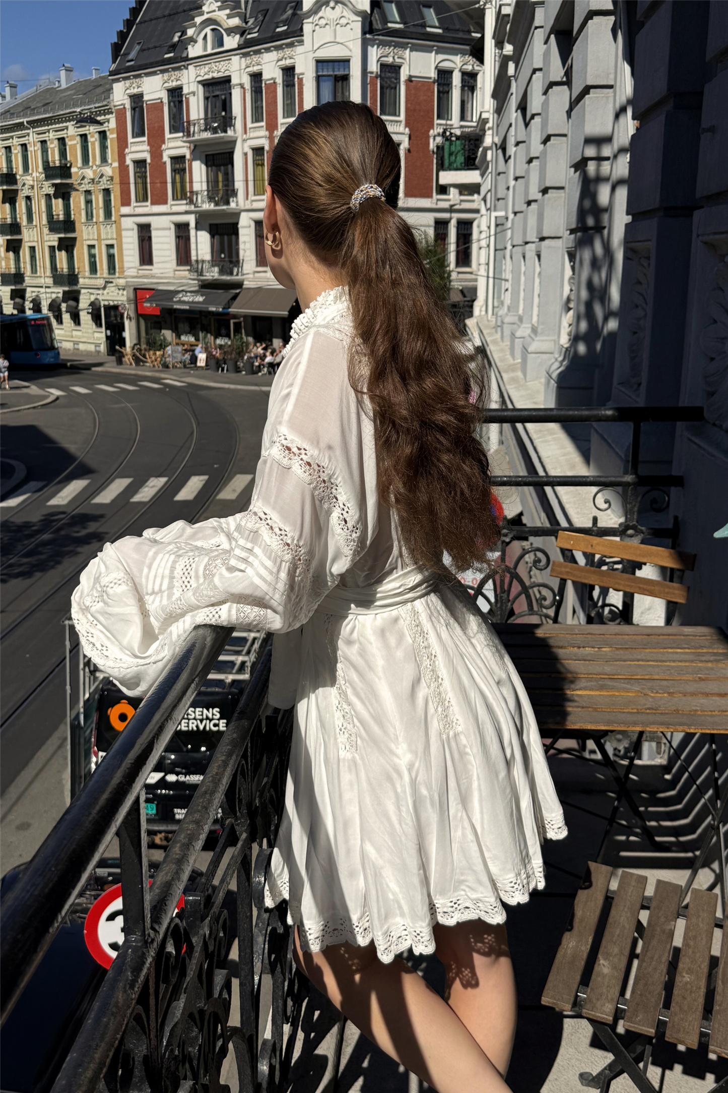 Lita Dress White