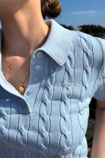 GZthilla polo pullover Blue Finch