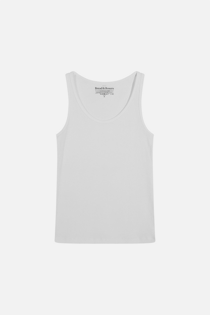 Tank Ribbed White