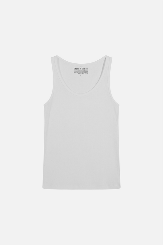 Tank Ribbed White