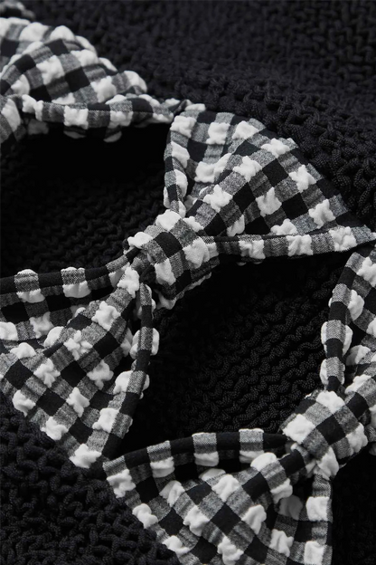 Tiffany Swim Gingham Black