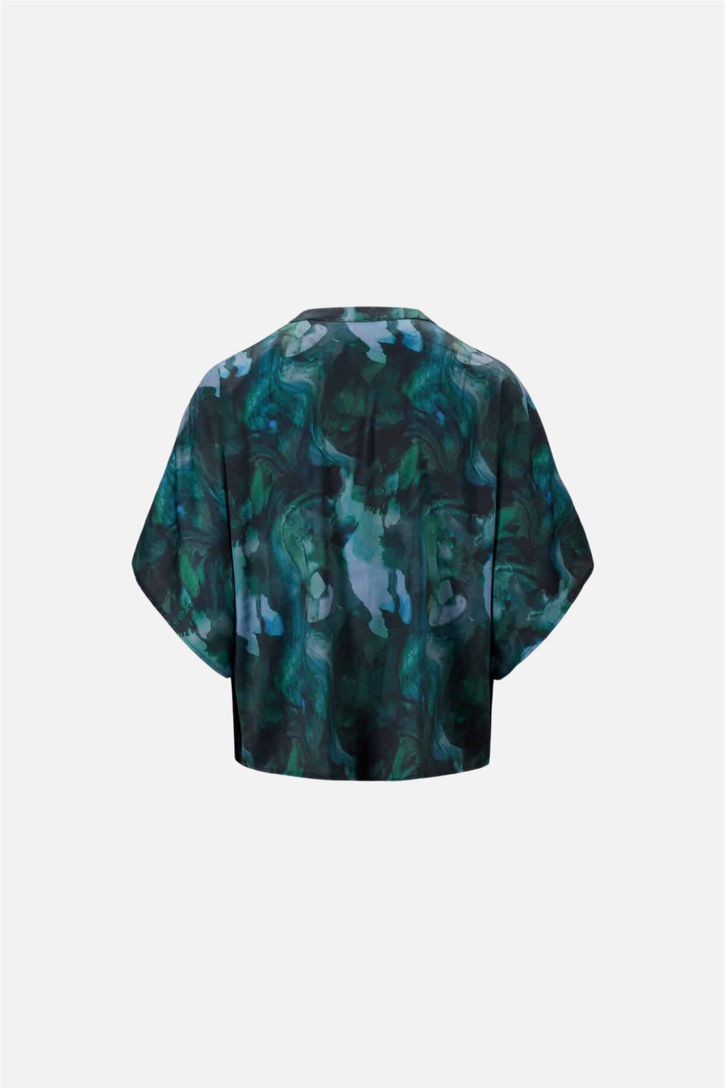 Diaz Print Blouse MA Green.