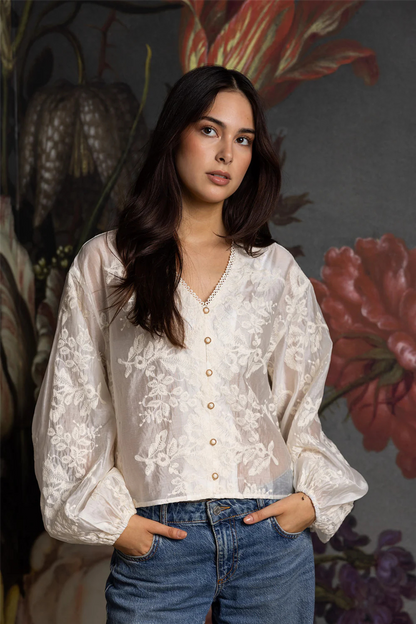 Julia Blouse Creme