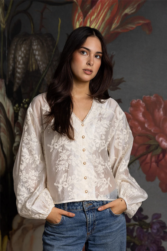 Julia Blouse Creme