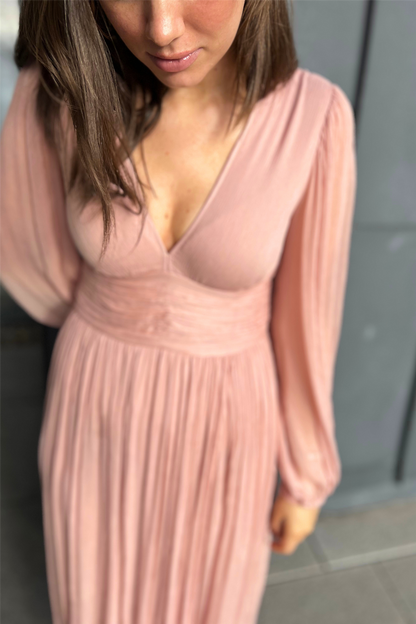 Riviera Dress Dusty Pink