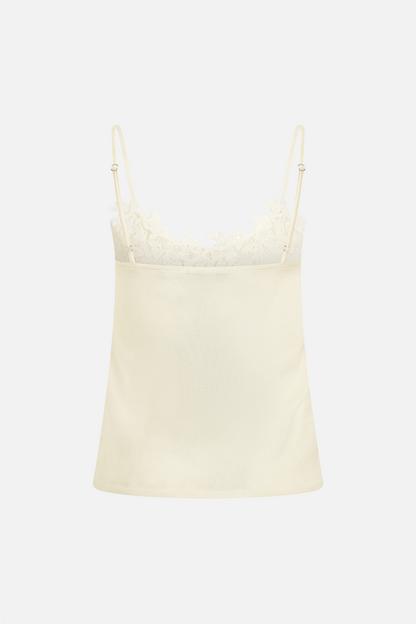 Indira Top Ivory.