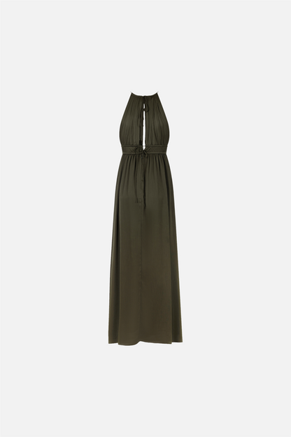 Lillibeth Dress Dark Olive.
