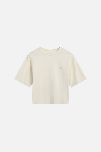 Core Hemp Tee Linen White.