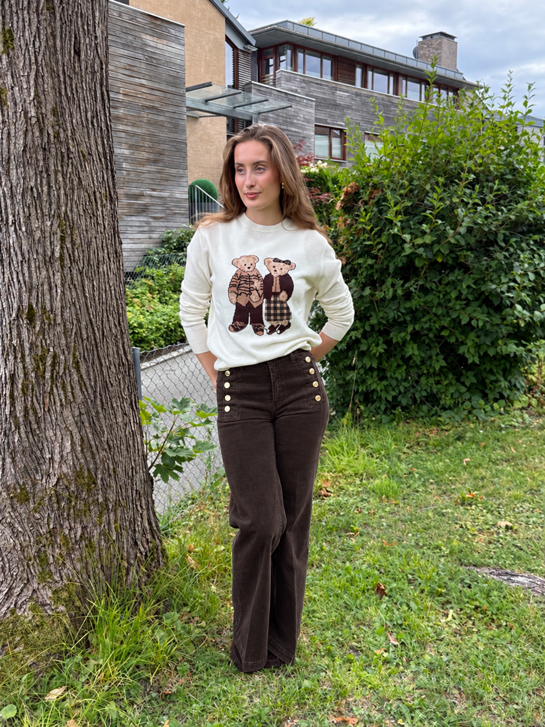Giudith Cord Jeans Moro