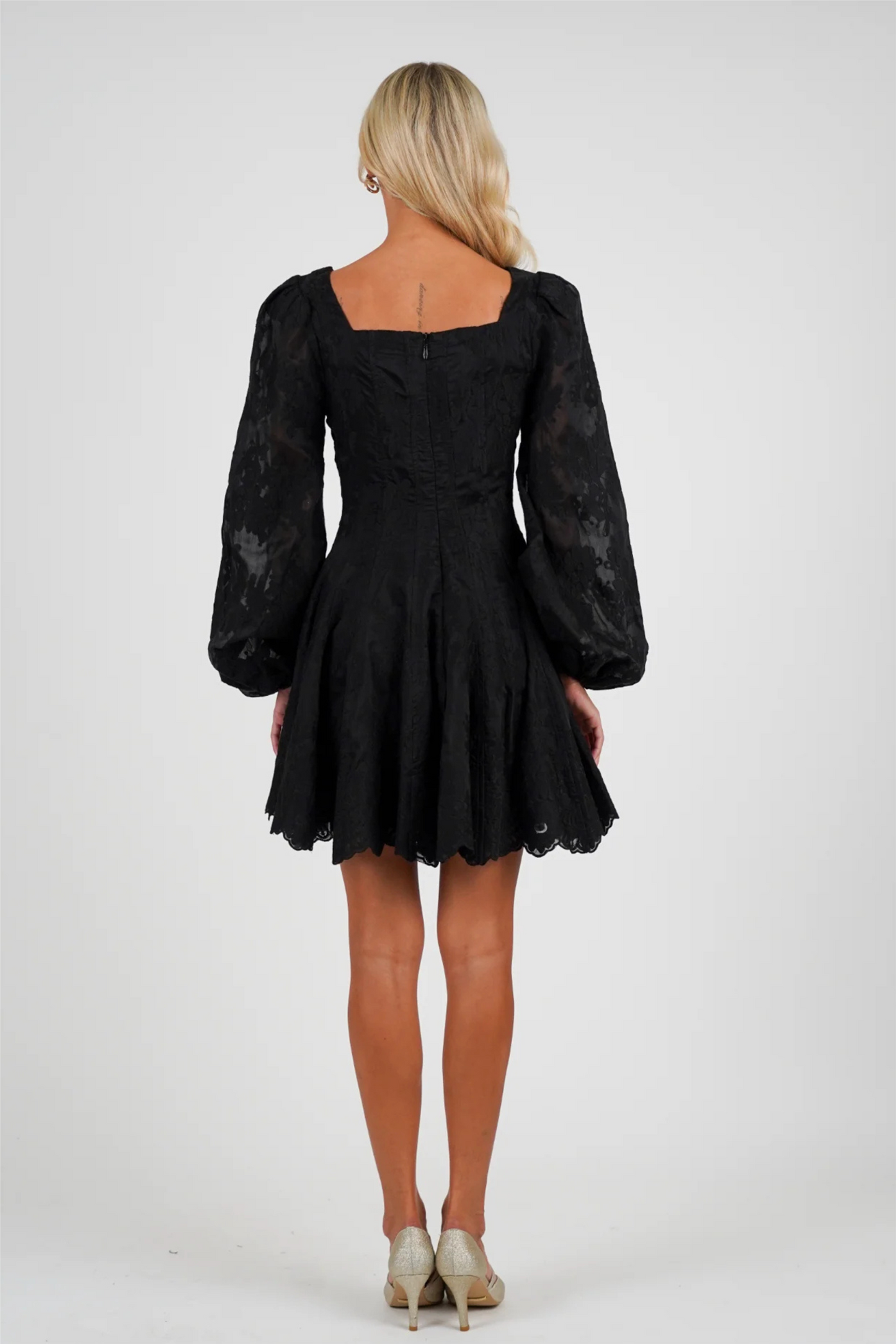 Sophie Lace Dress Black.