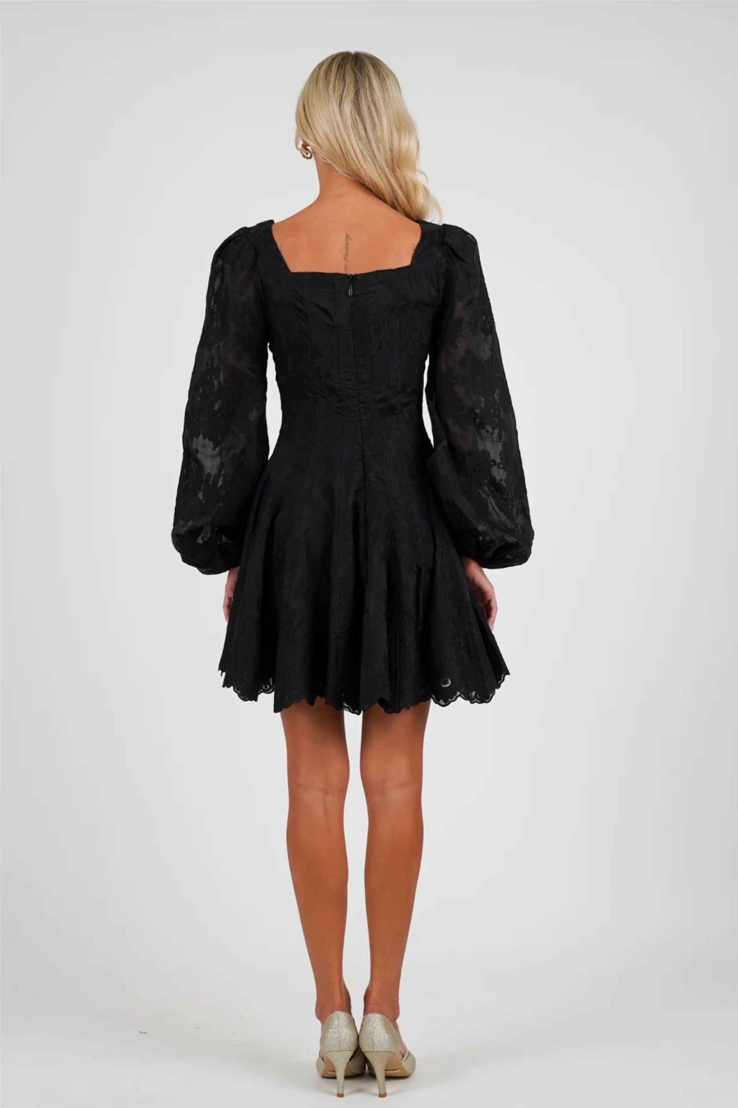 Sophie Lace Dress Black.