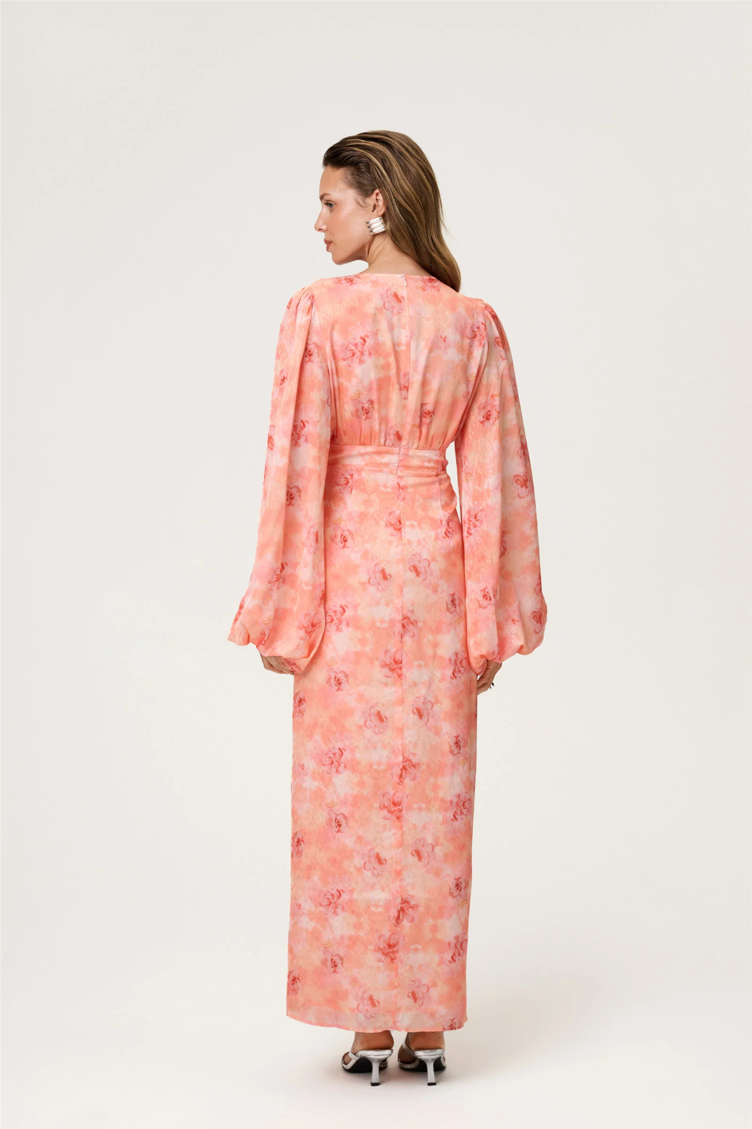 Positano Dress Peach.