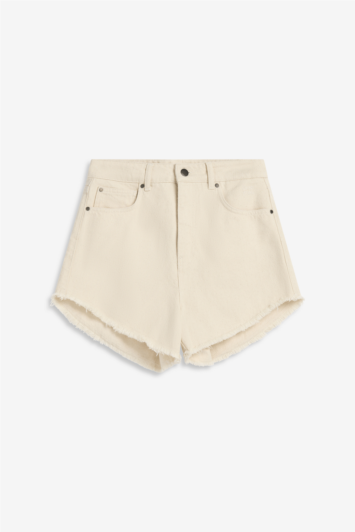 IBEN REIGN RISE SHORTS Ecru.