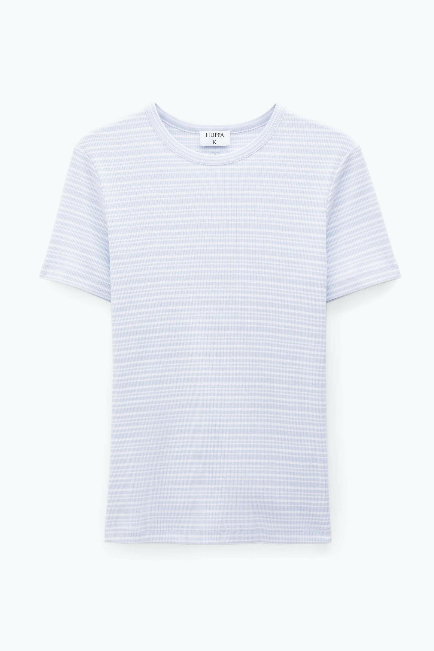 Striped Tee Mist Blue/White Stripe.