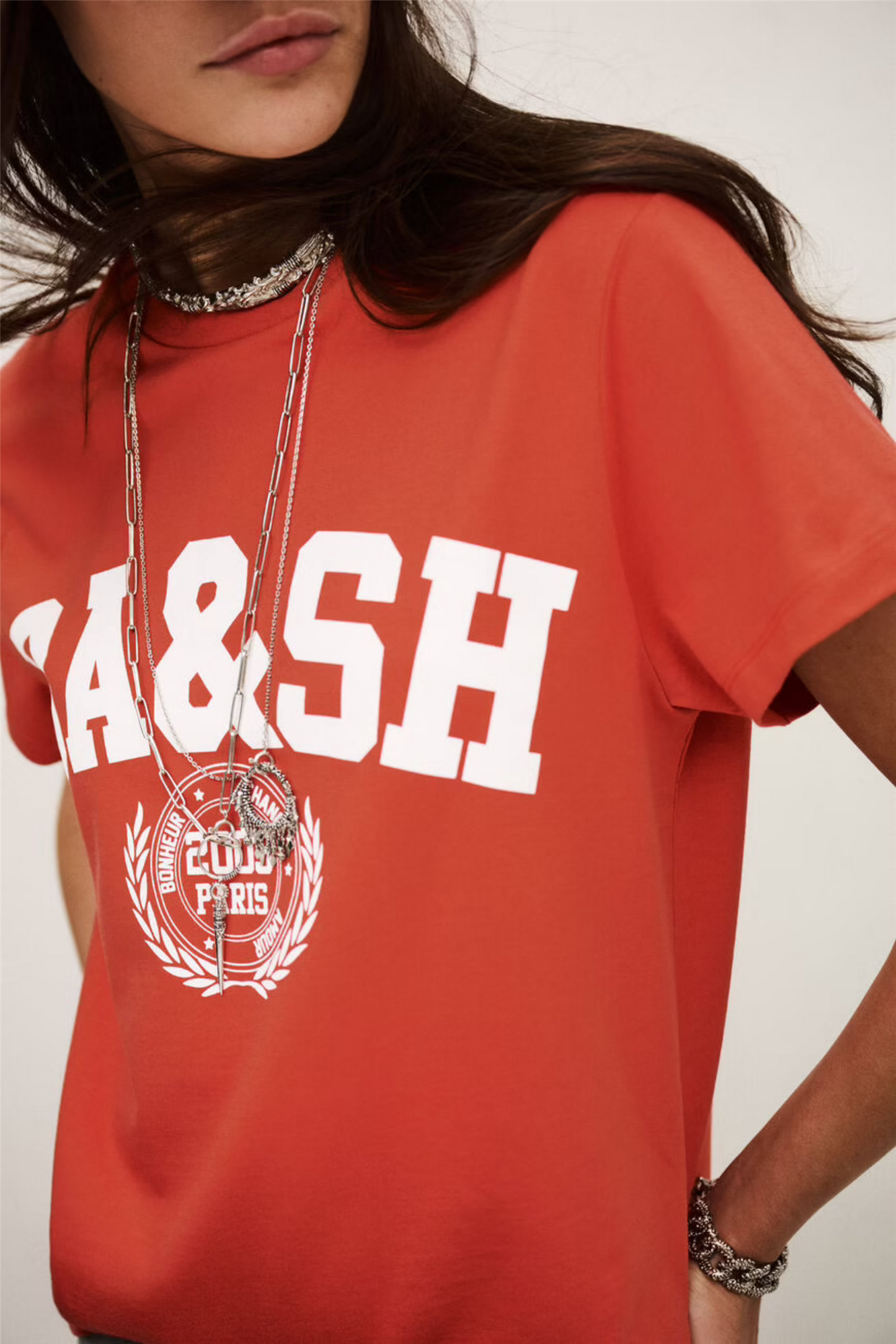 Ioni T-shirt Rouge