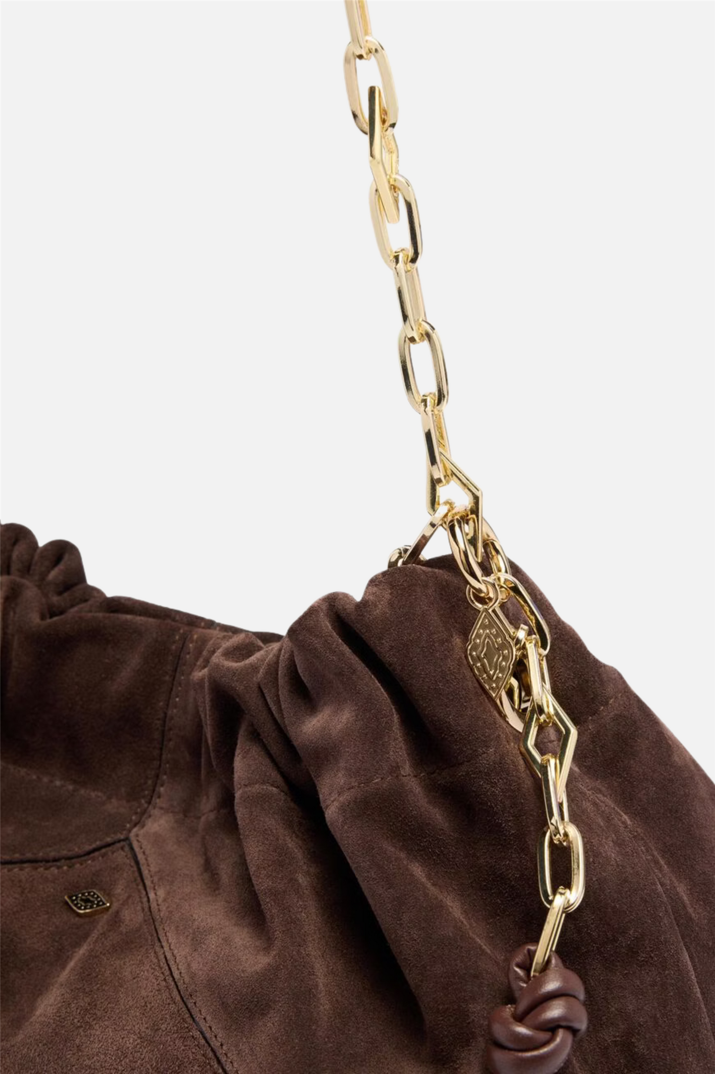Bag M Suede June Tote Choco