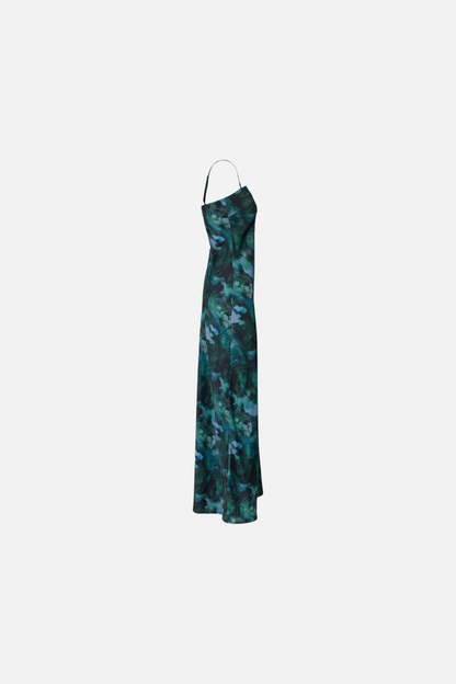 Diaz Print Dress MA Green.