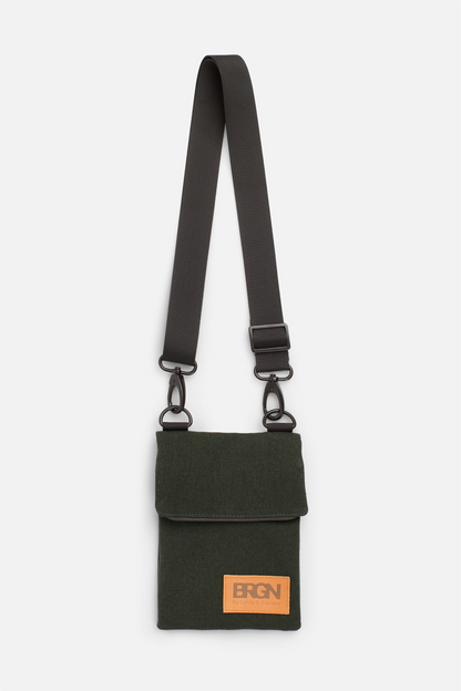 Messenger Purse Rosin Dark Green.