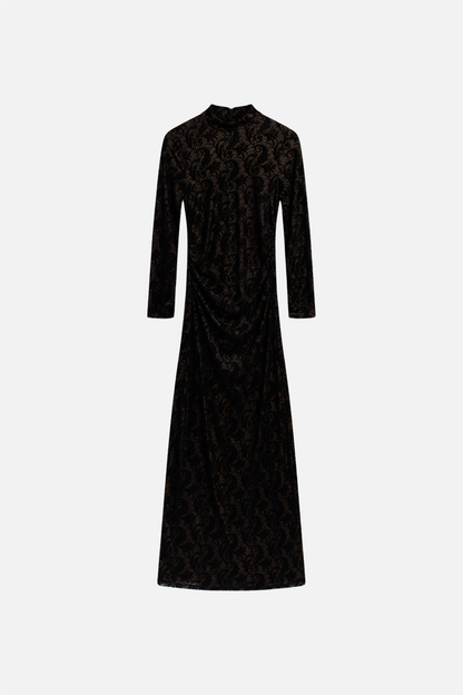 Eclipse Dress Sheer Black