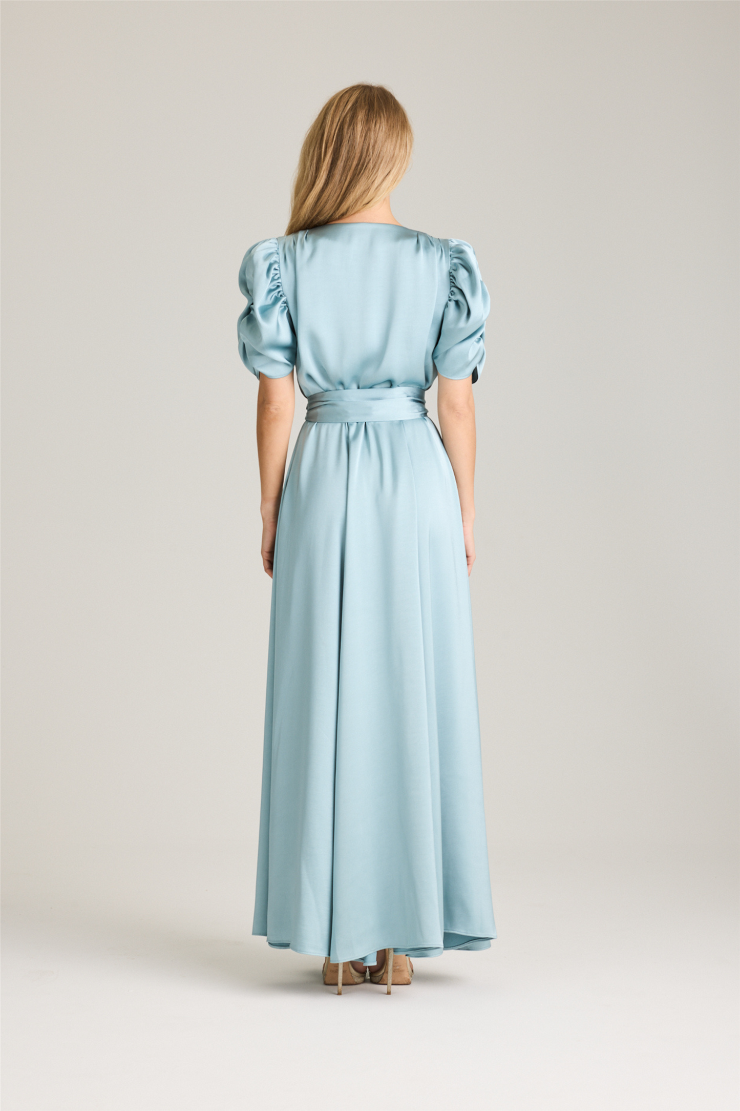 Emma dress Stone Blue