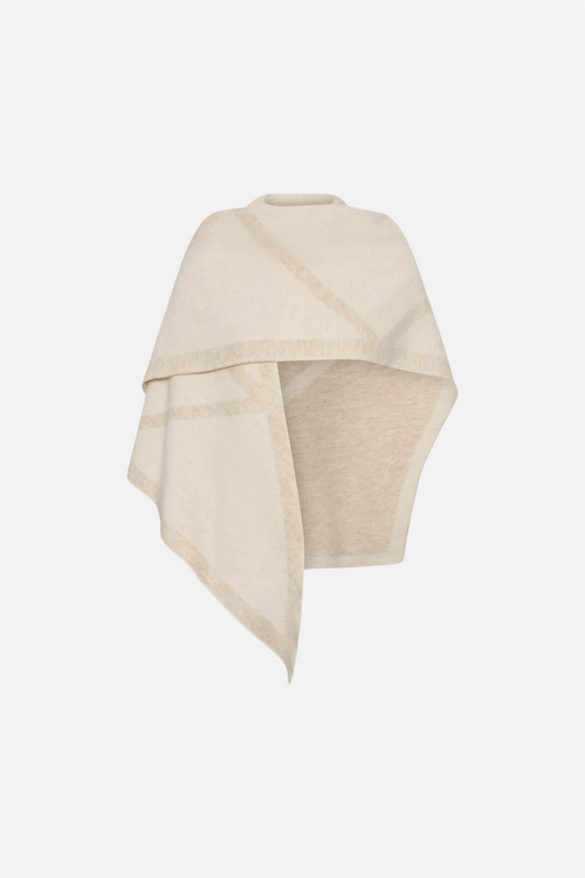 Triangle scarf Cream / Light Beige