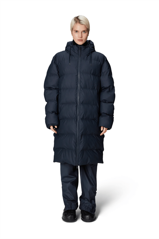 Alta Longer Puffer Jacket W3T4 Navy