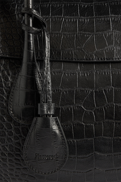 Lydia Tote Bag Croco Leather.