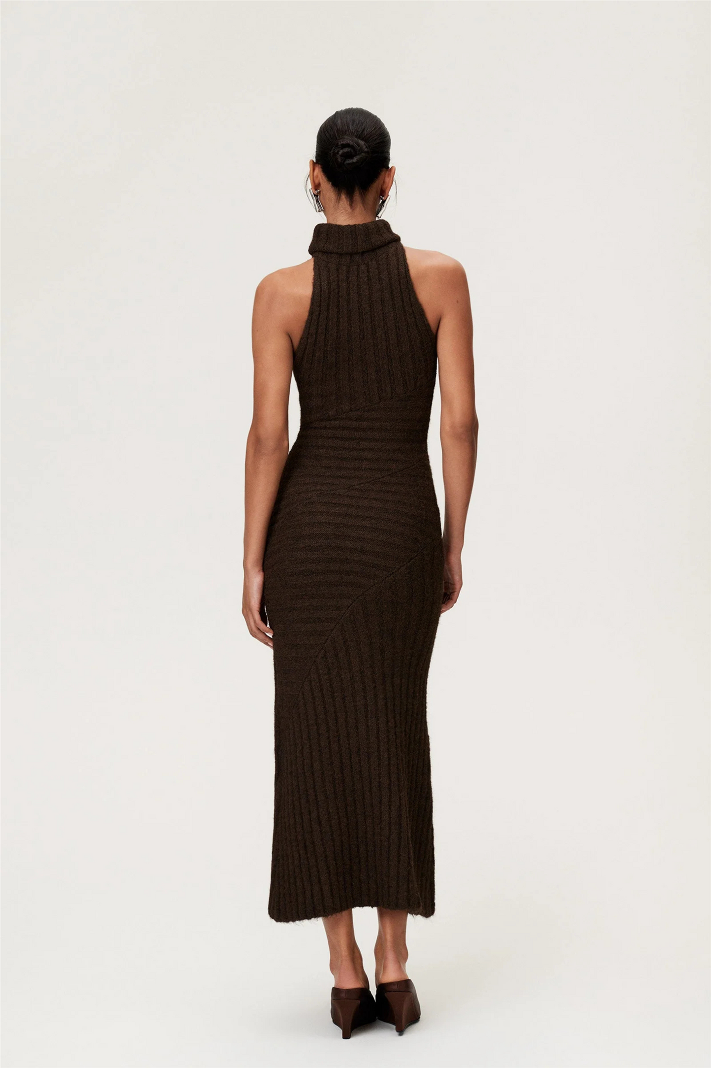 Montreux Dress Brown Melange
