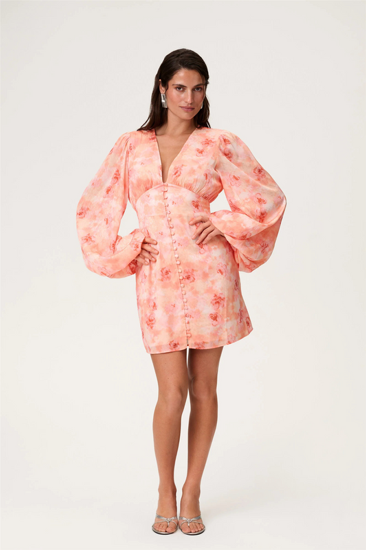 Florence Dress Peach.