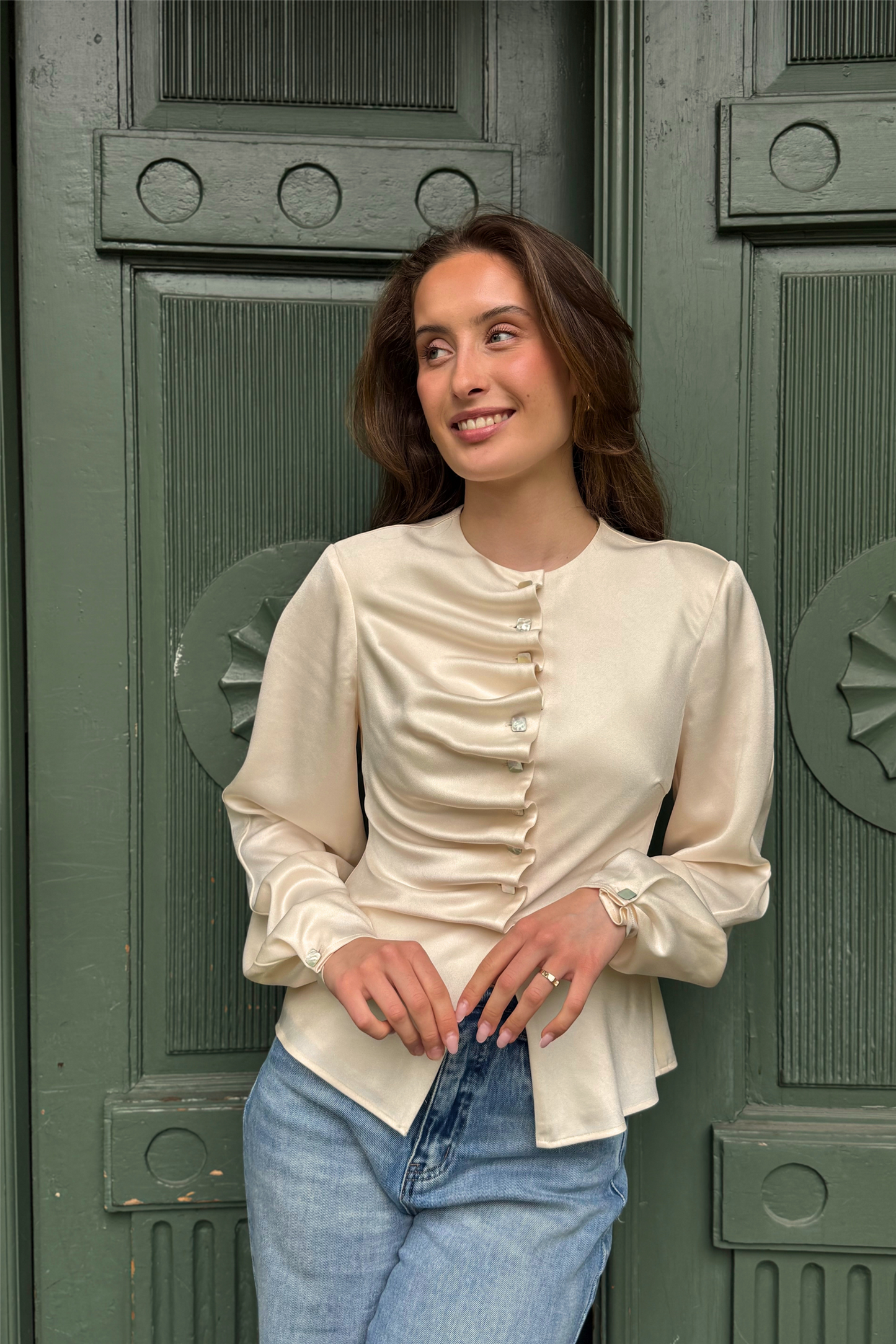 Arolla Blouse Butter Yellow.