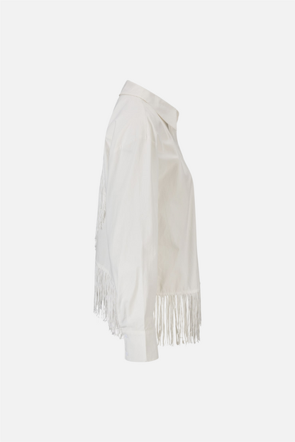 Fringe Shirt White