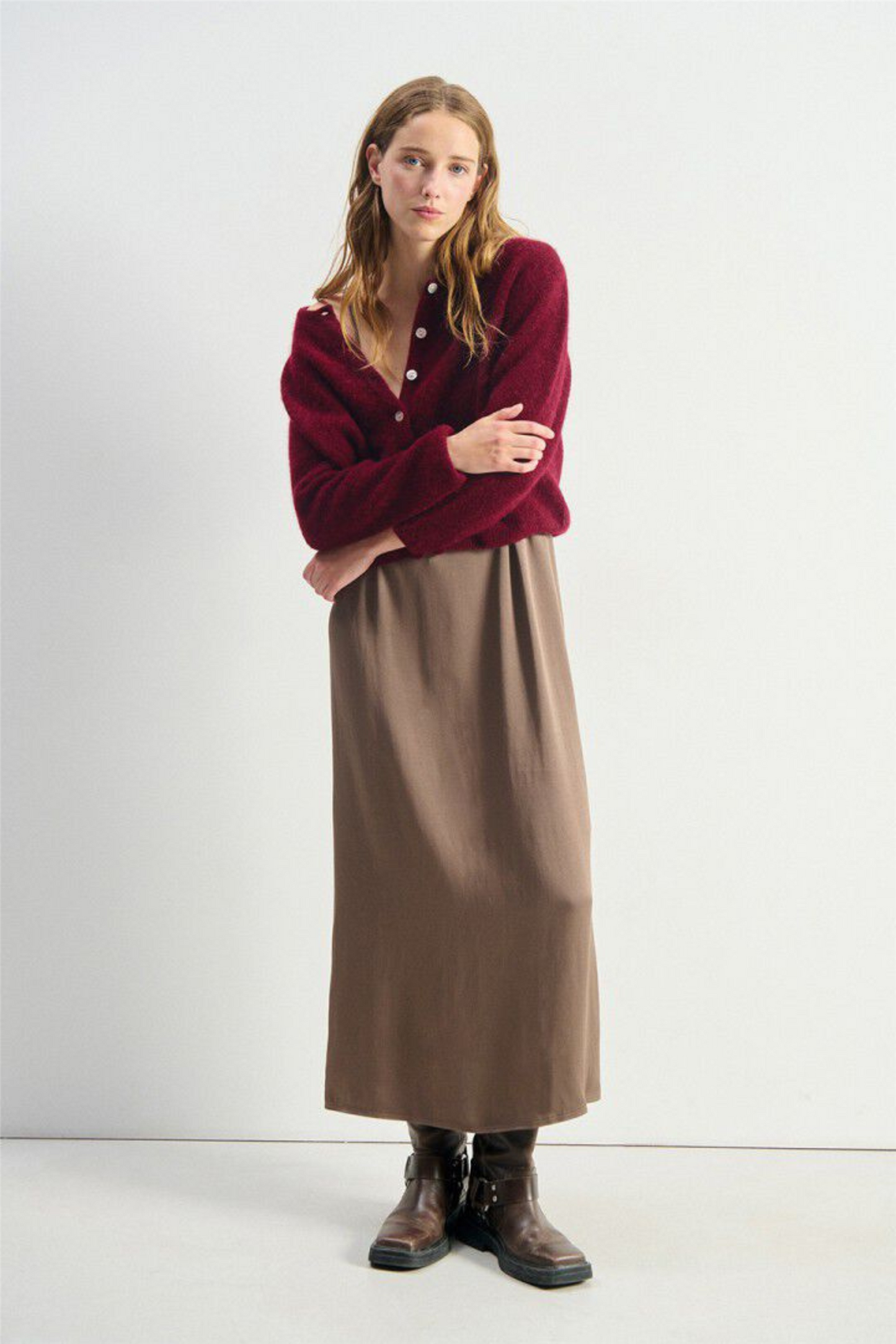 Vitow Cardigan Cerisier Chine.