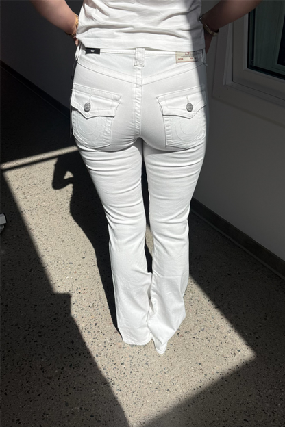 Joey LR Flare Flap Brilliant White