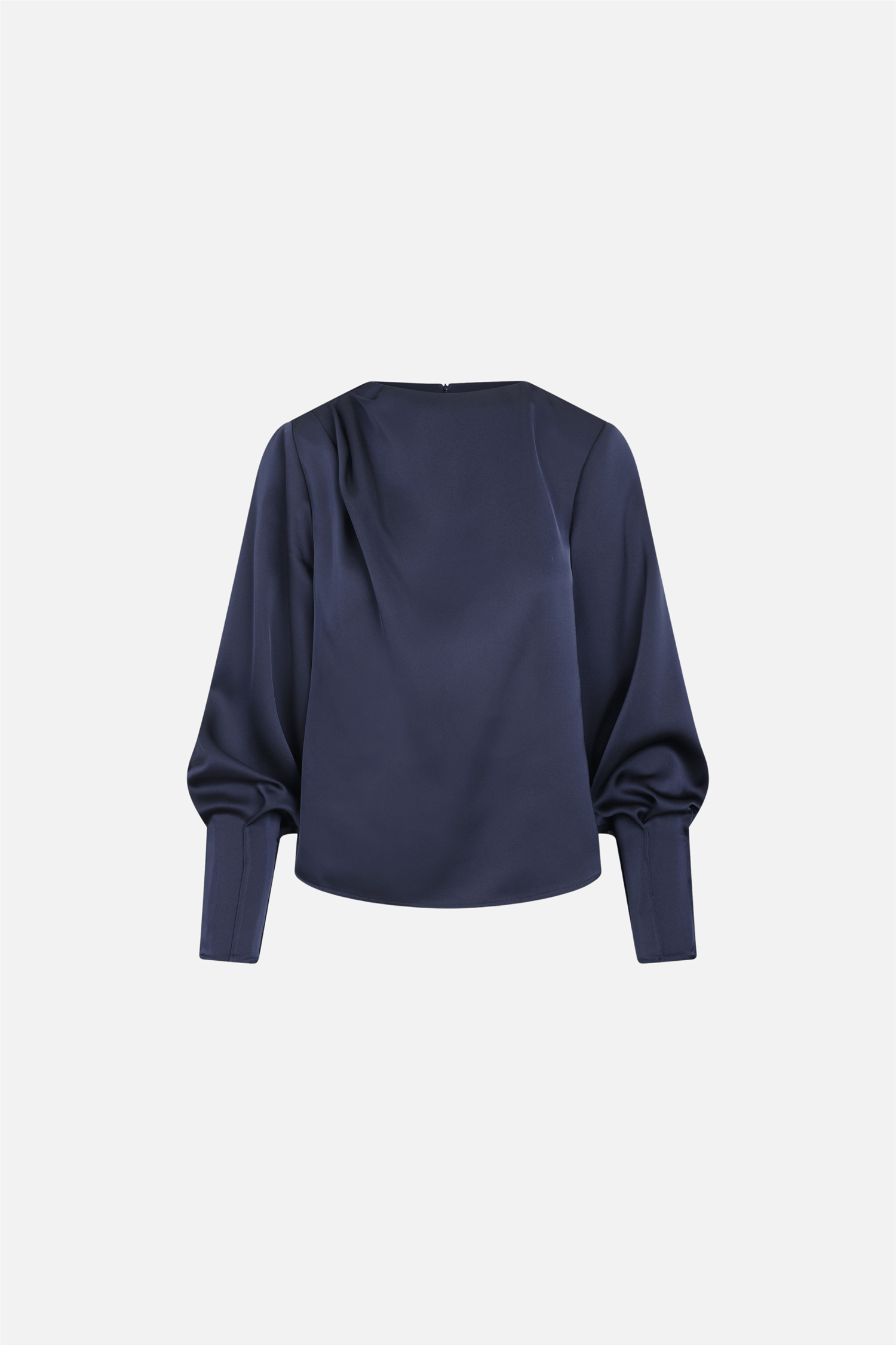 Kirstine Blouse Dark Sapphire.