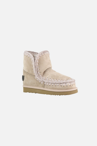 Eskimo 18 Suede - Glitter Logo Rose Beige