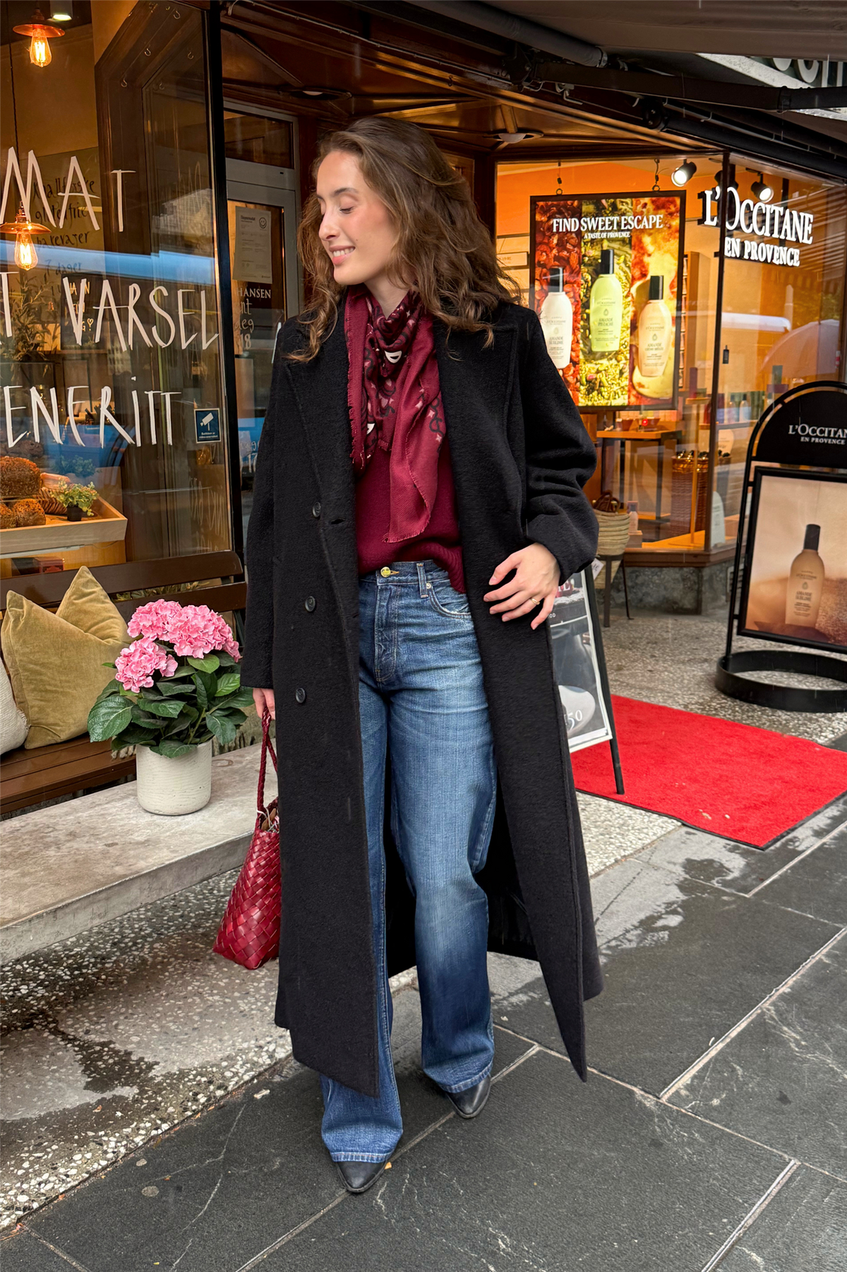 DB Wool Coat Black