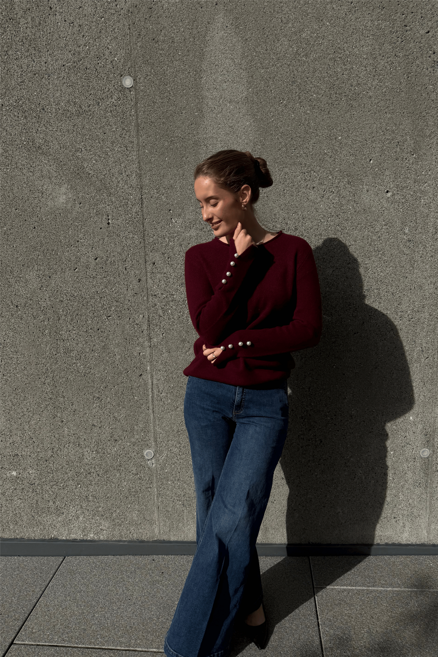 Abbelone Sweater Bordeuax