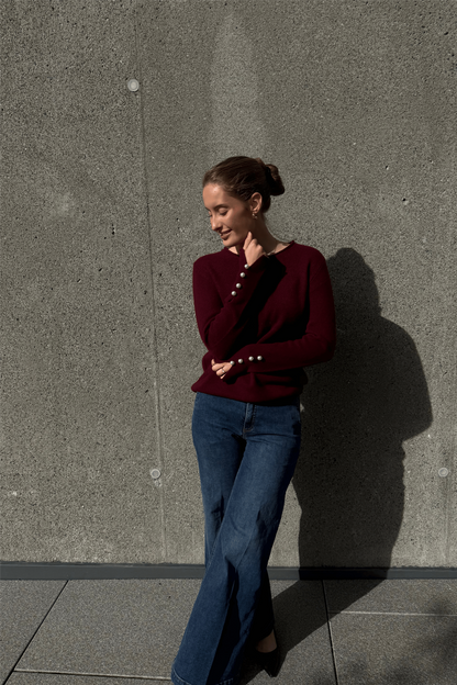 Abbelone Sweater Bordeuax