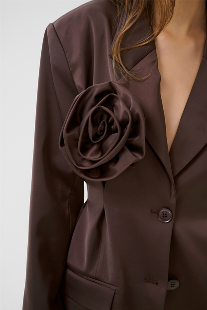 GZelva waist blazer Deep Plum