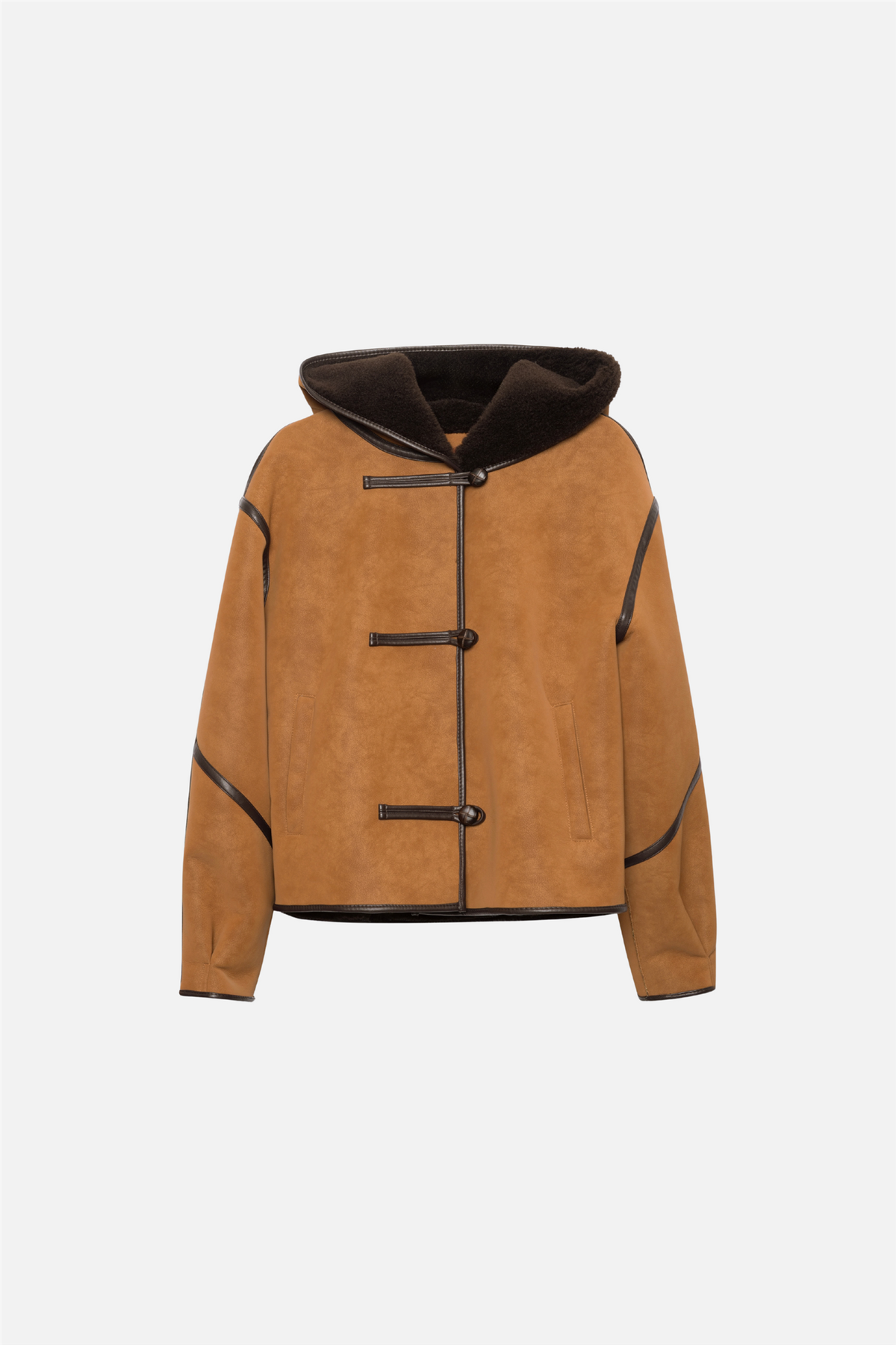 Fia Jacket Terracotta/Dark Brown