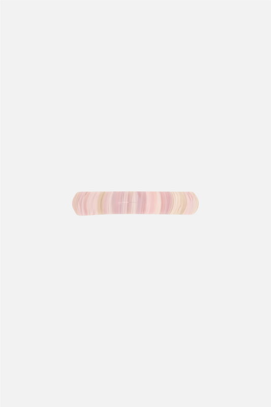 Curved Chérie Clip Light Pink.
