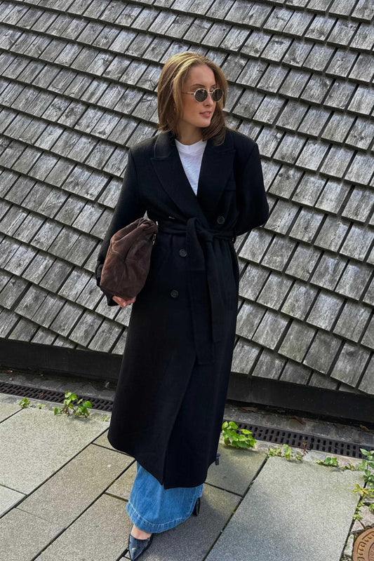 Saville coat Black