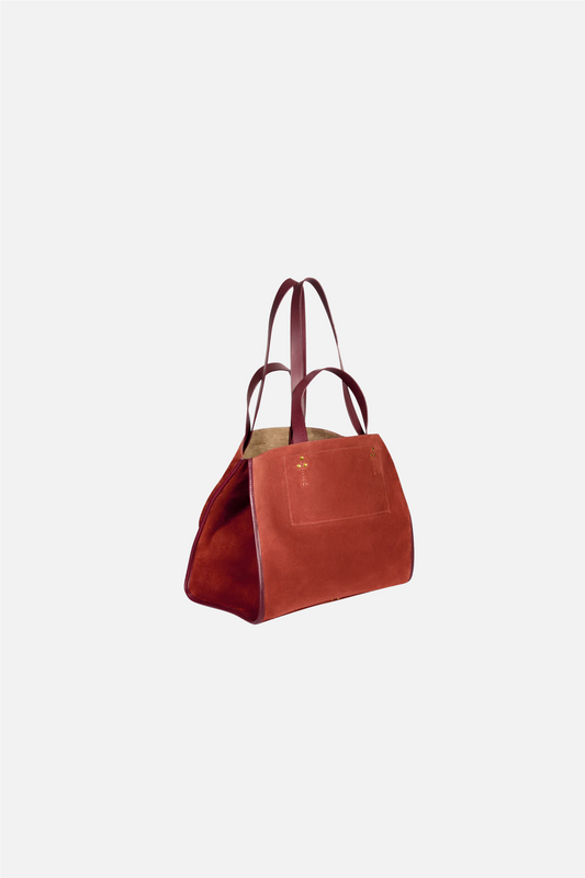 Leon M Rouille Split Suede