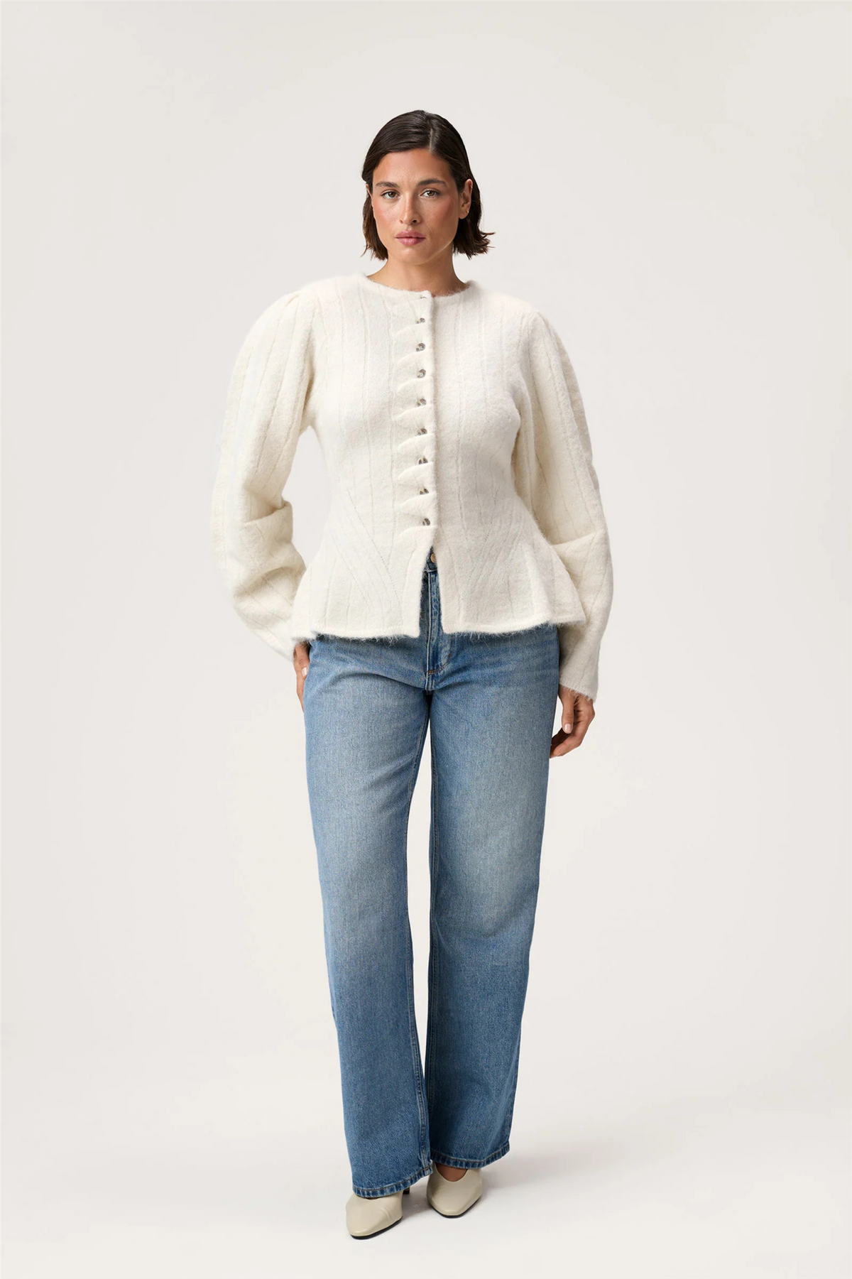 Arolla Cardigan Créme White