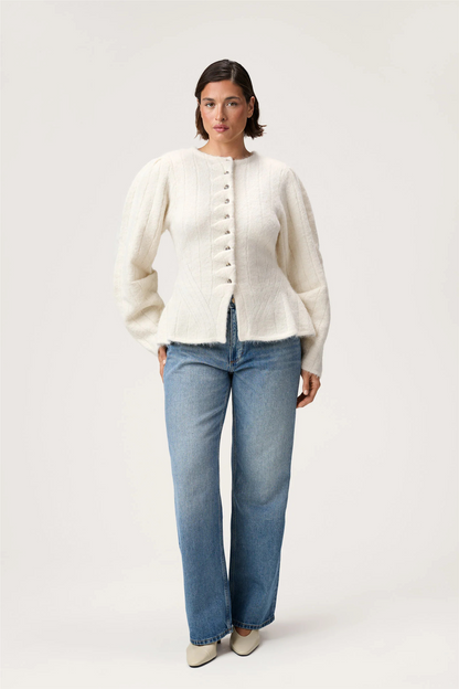 Arolla Cardigan Créme White