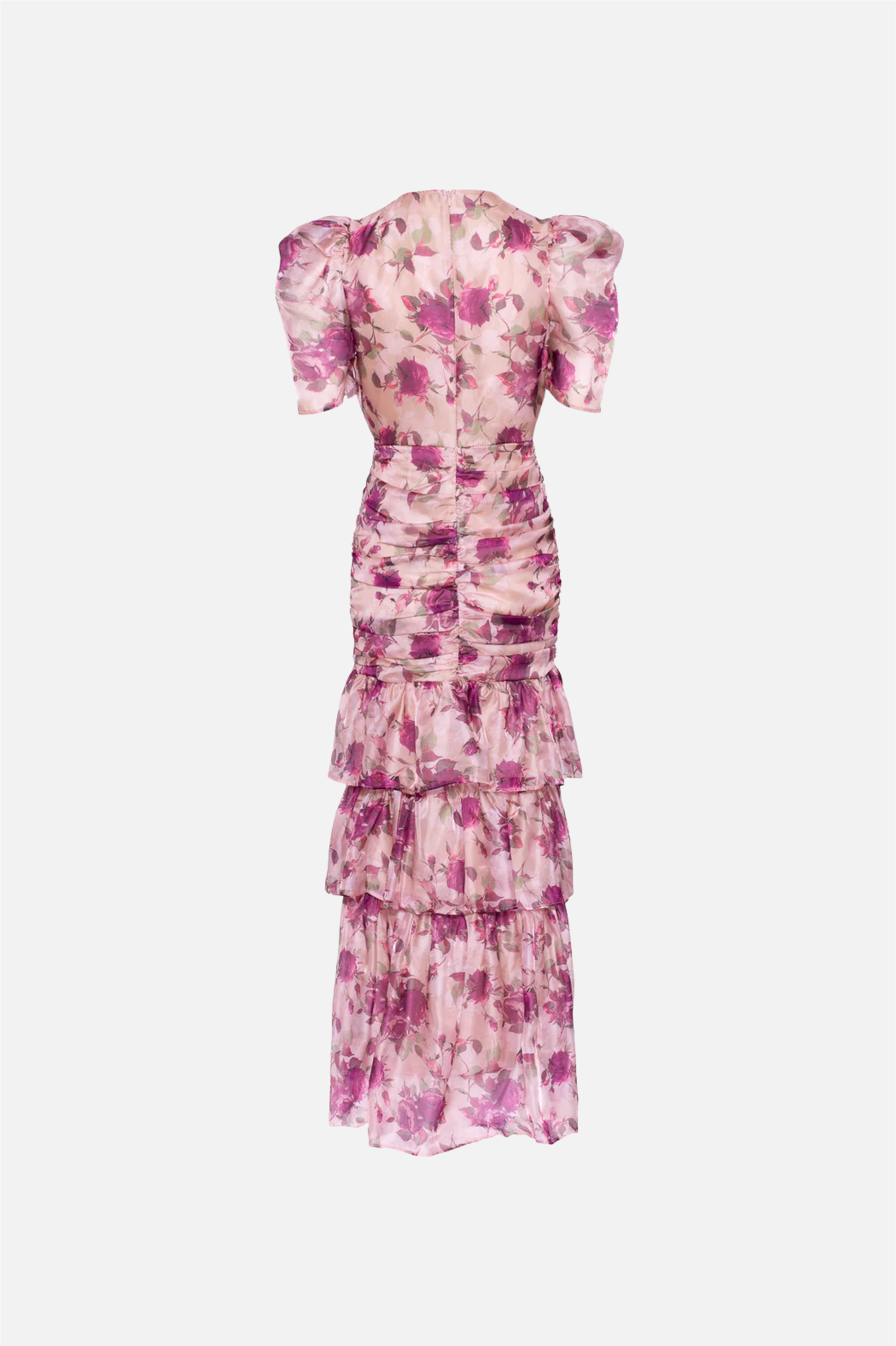 Jenna Maxi Dress Rose Print.